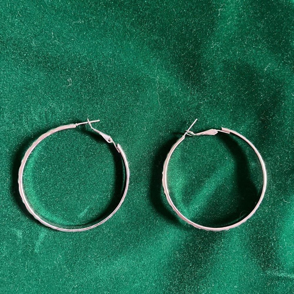 2 inch hoop earrings